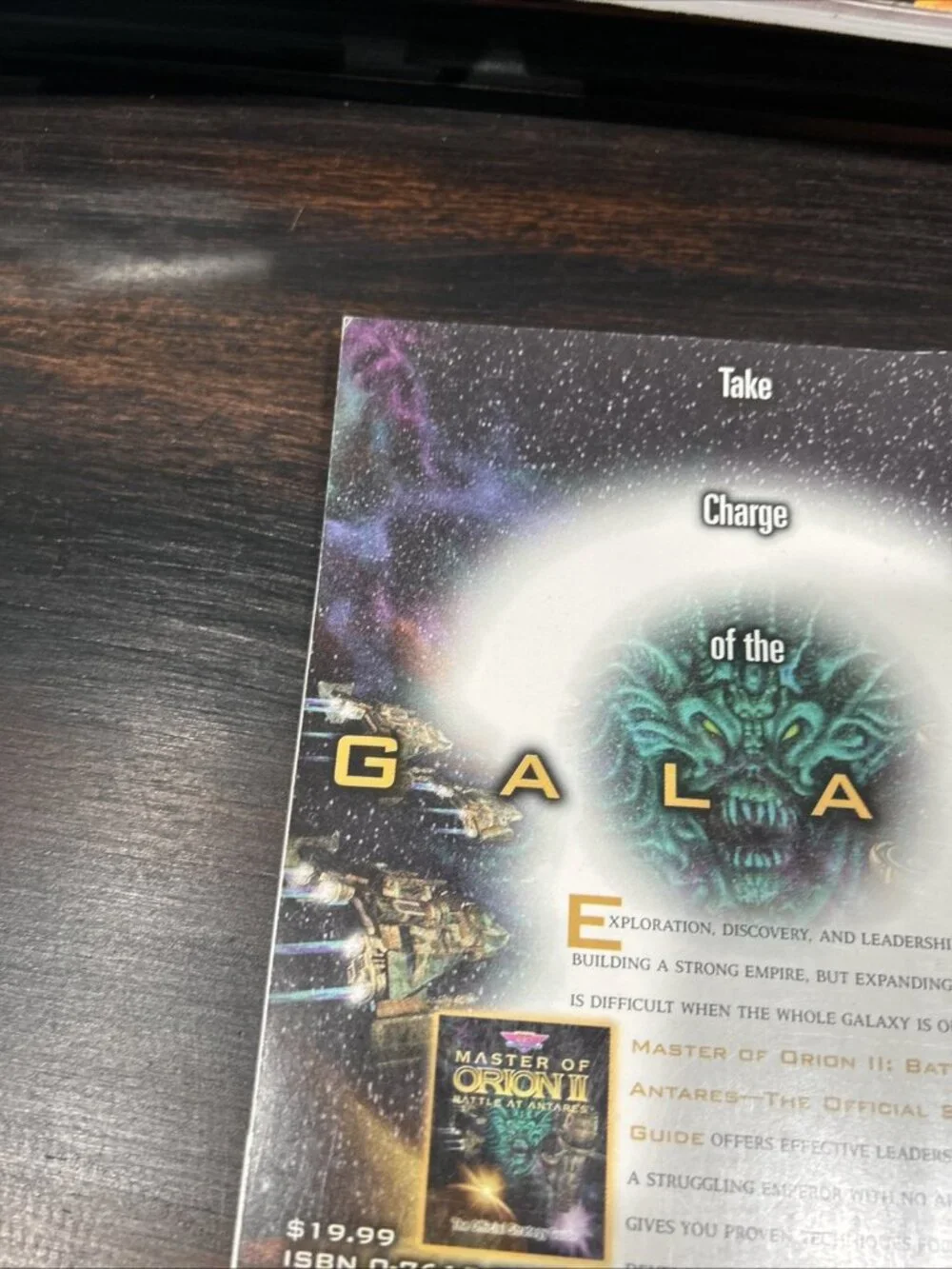 Master of Orion II 2 Battle at Antares Instruction Manual Only 1996 Microprose